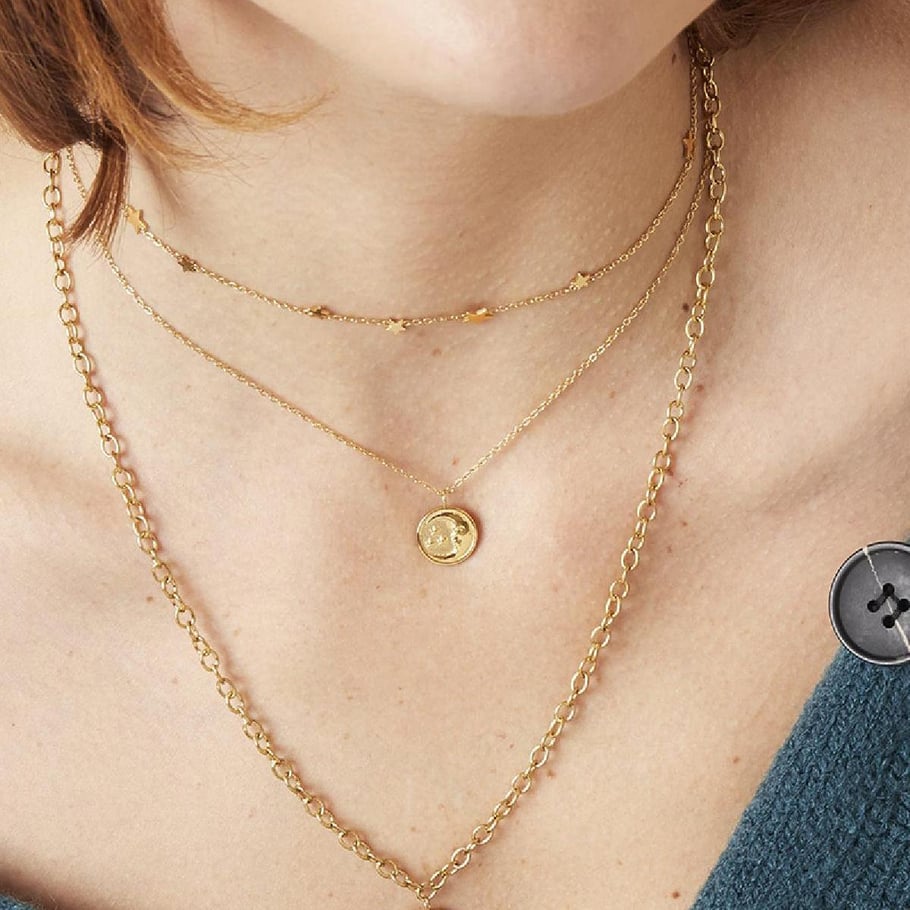 Necklace Glowing Moon Picture3